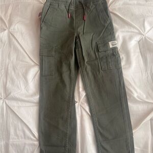 Levi's Dark Green Cargo Pants for boys